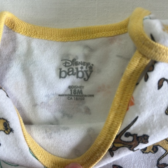 Disney - Kids Jungle Lion King Print One Piece - Picture 3 of 3